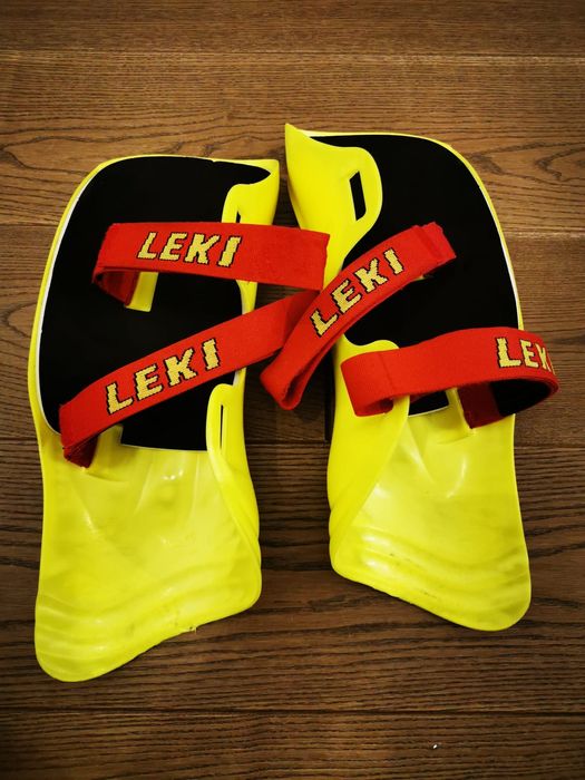 Protectii tibie Slalom Leki SL Shin guard Adulti Ski Schi