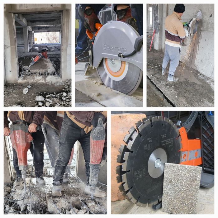 Алмазная резка алмазное бурение бетон кесиш beton kesish