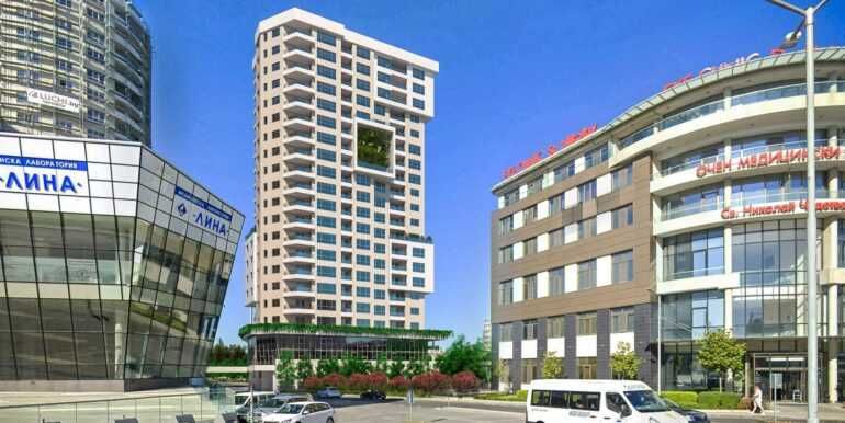 Дава под наем двустаен апартамент, Сентрал Парк Бургас, 650евро