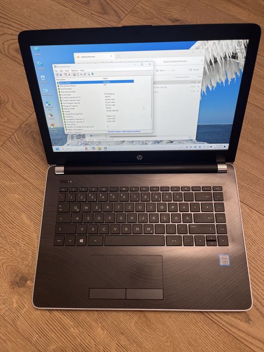 Laptop HP i5-7200U ; 8GB RAM ; SSD m2 256