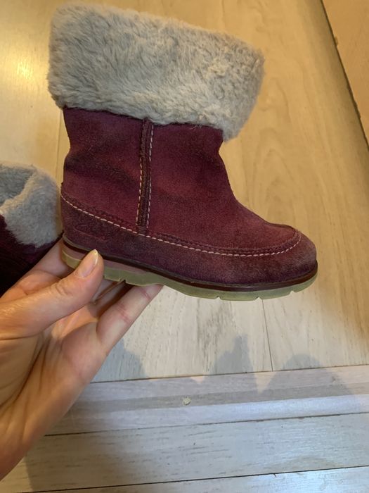 Ботинки Clarks 22,5 размер зима 5000 тг