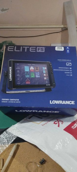 ЭХОЛОТ LOWRANCE ELITE 12 FS с датчиком 3 в 1