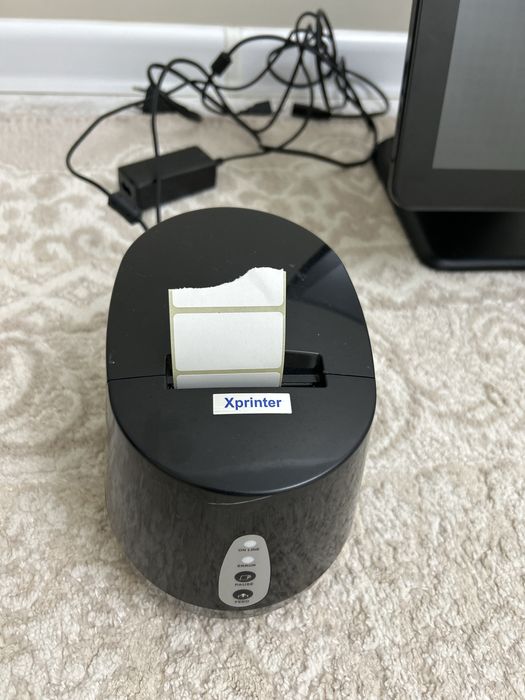 Моно блог, принтер, кассовый чек.