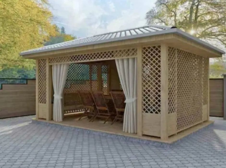 Vând foișor Terase din lemn
-foișoare la comanda
-pergole modele moderne
-leagăne din lemn sau metal
-gard confecționat din lemn
-asteriala (plata) di