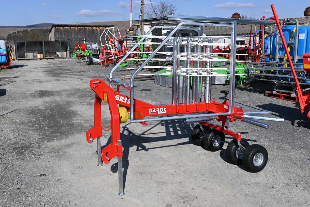 Grebla rotativa de adunat DA ROS GR 330 TW - fabricat in ITALIA