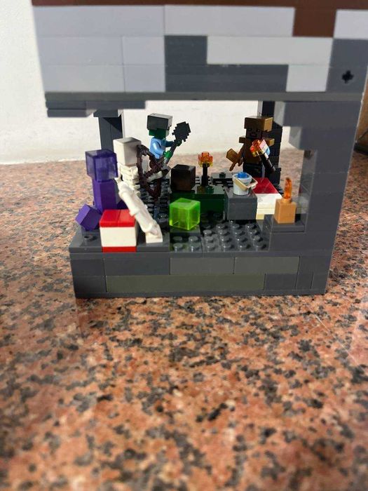 лего майнкрафт чанк самоделка