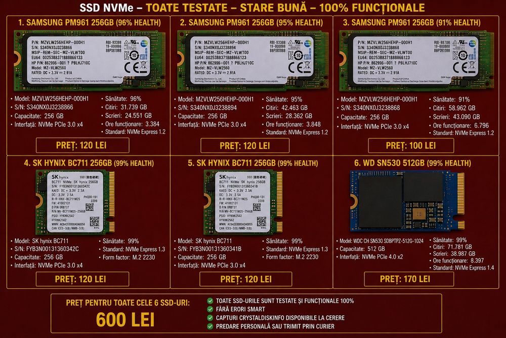 Ssd 512 m.2 nvme