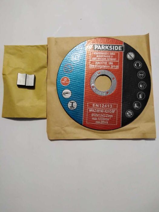 Ъглошлайф PARKSIDE PWS 125 F5 1200W и PARKSIDE ексцентрична виброшлайф машина 125мм 270W / PEXS 270 C3
