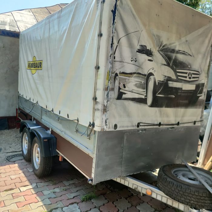 Inchiriez sau vand remorca 1,2 tone 11m2