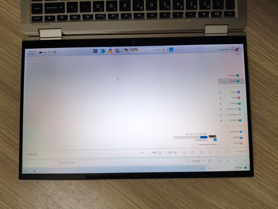 Hp Elitebook X360 Core i5, 16GB ddr4, ssd 256GB