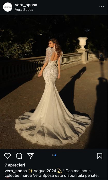 Rochie mireasa VeraSposa colectie 2024
