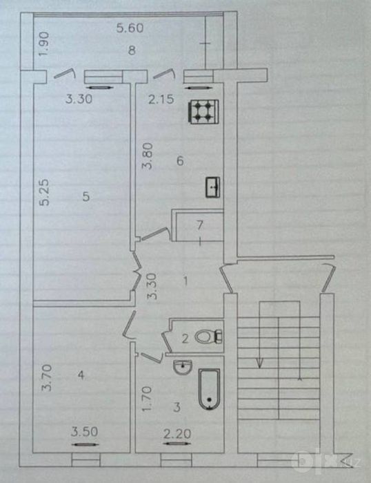 2/3/4 62м2 Карасу-2 , ор-р Корзинка, 77 СЕРИЯ , кирпичный дом .