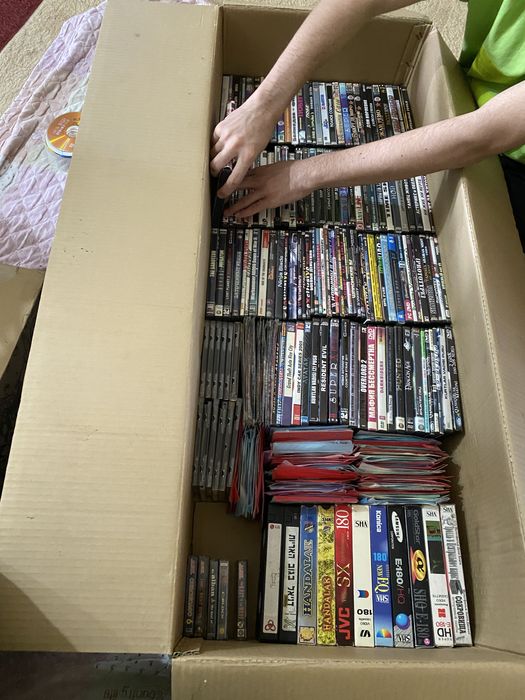 Коллекция игр на п.к  и кассовые фильмы