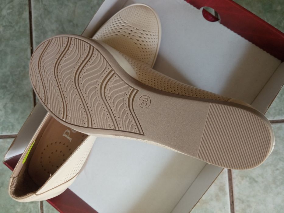 Pantofi dama din piele naturala -Perlla-