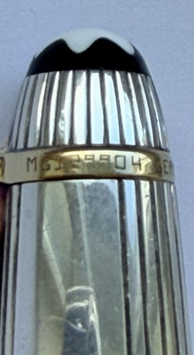 Stilou Montblanc Meisterstück Solitaire 144 – Argint 925 – Aur 14K