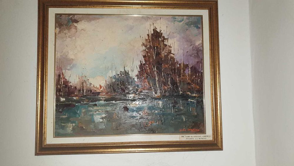 Vând tablouri în ulei.