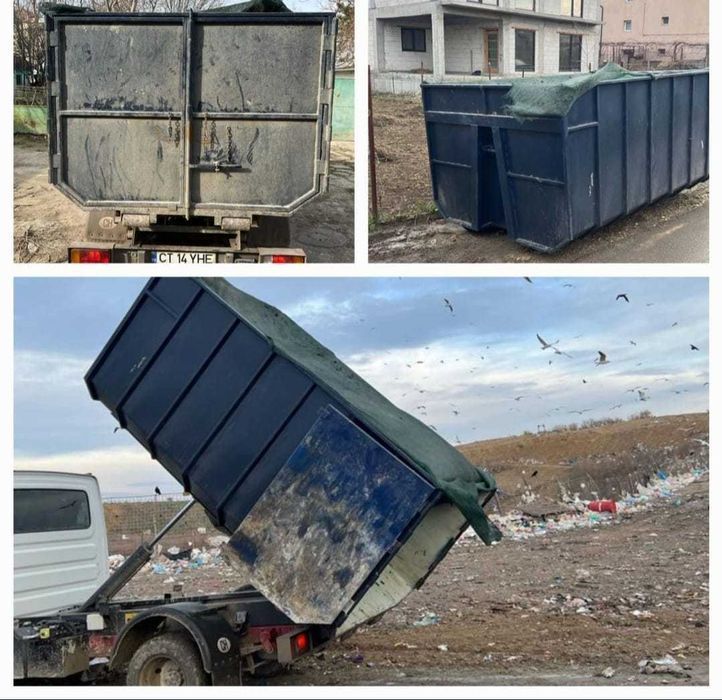 Container moloz transport moloz inchiriere container gunoi containere