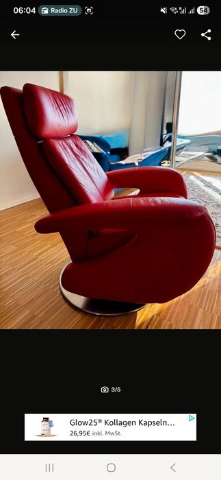 Fotoliu piele Polinova