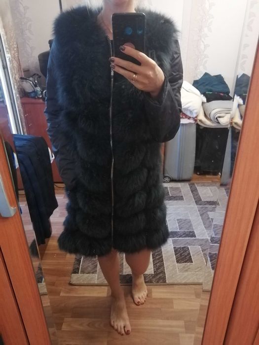 Жилетка из песца