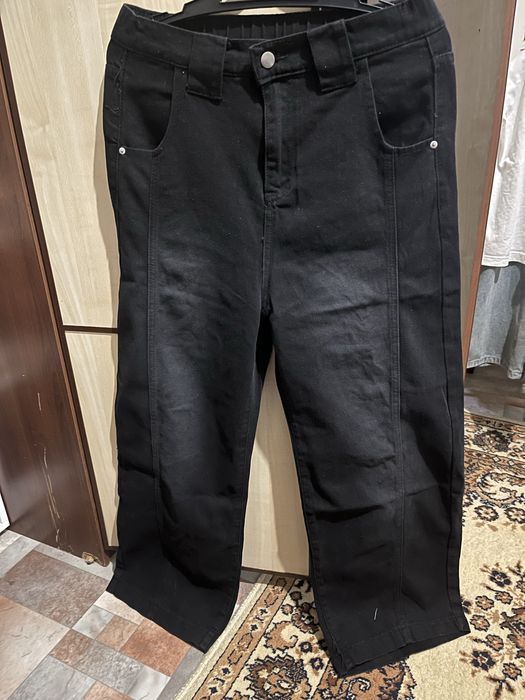 Джинсы черные baggy
