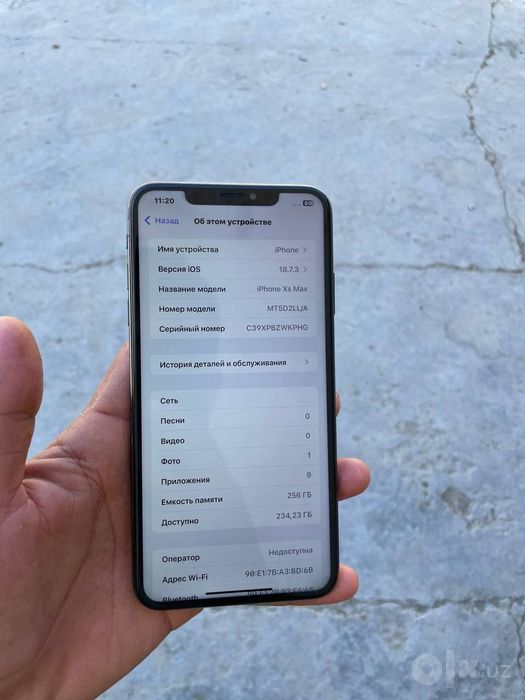 XS max srochniga