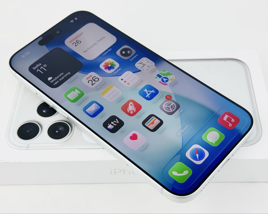 Apple iPhone 17 Pro 256GB Silver 100% Батерия! Гаранция!