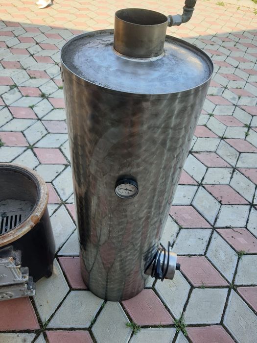 Boiler pe lemne perfect funcțional