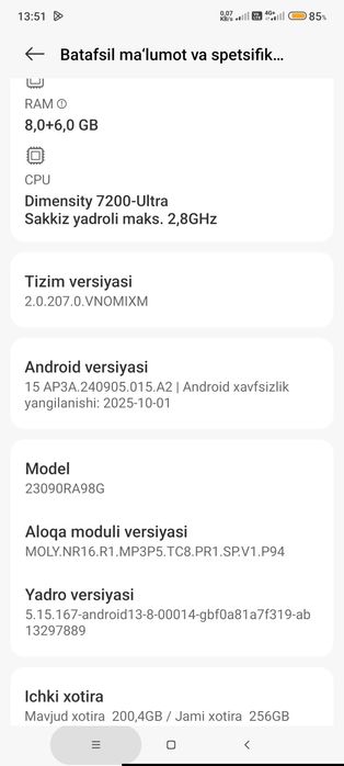 Redmi not 13 pro plus 5 g sotiladi obmen bor samsung s 22 s 23 largaa