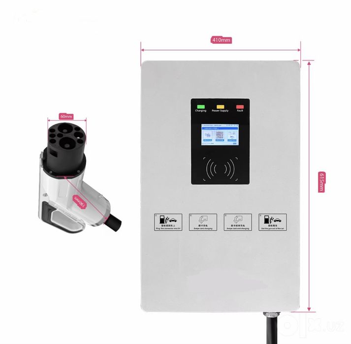 40 KW Зарядная станция для электромобилей 40 KW DC, GB/T Новый в упако