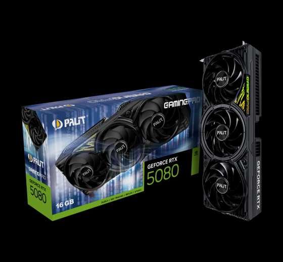 Видеокарта Palit GeForce RTX 5080 GamingPro