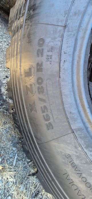 Anvelope industriale, cauciucuri agricole, semi-remorci 365 80 20