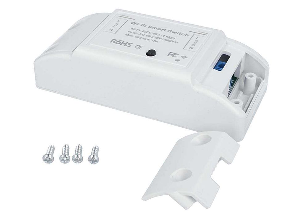 Умен превключвател WiFi съвместим с Alexa и Google Home (WIFI 16A)