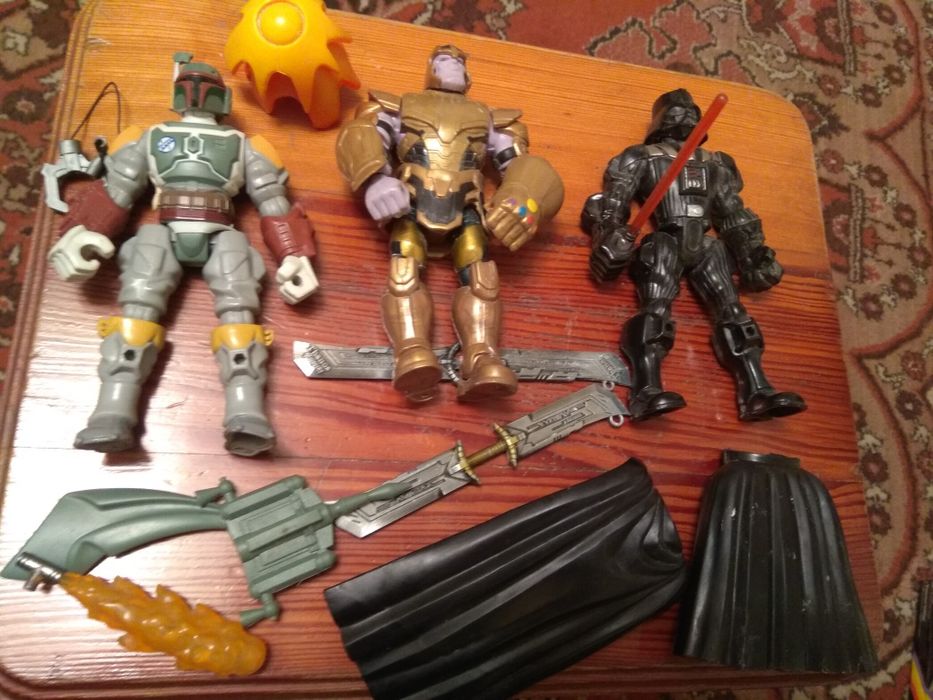 Оригинальные фигурки героев из ПВХ