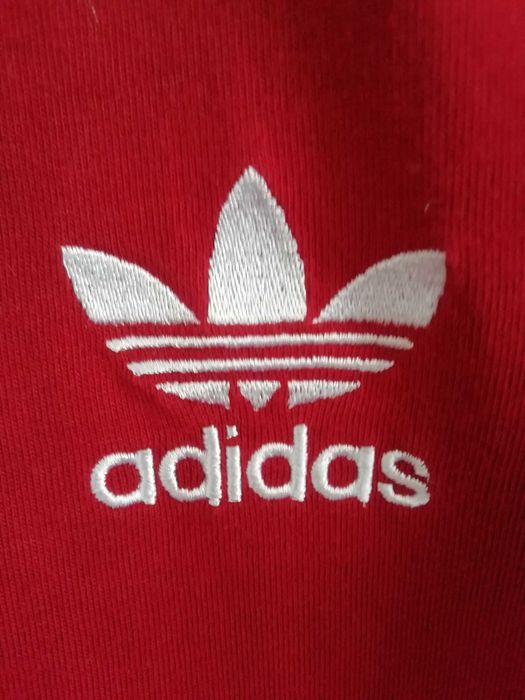Adidas Originals 3 Stripes California Red XL оригинална тениска памук