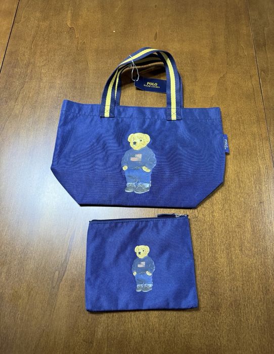 Set Geanta plaja Polo Ralph Lauren noua new