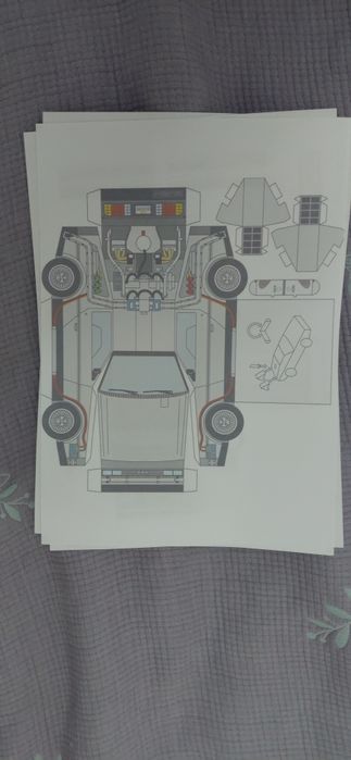 Бумажные выкройки(3D конструкотры машин)