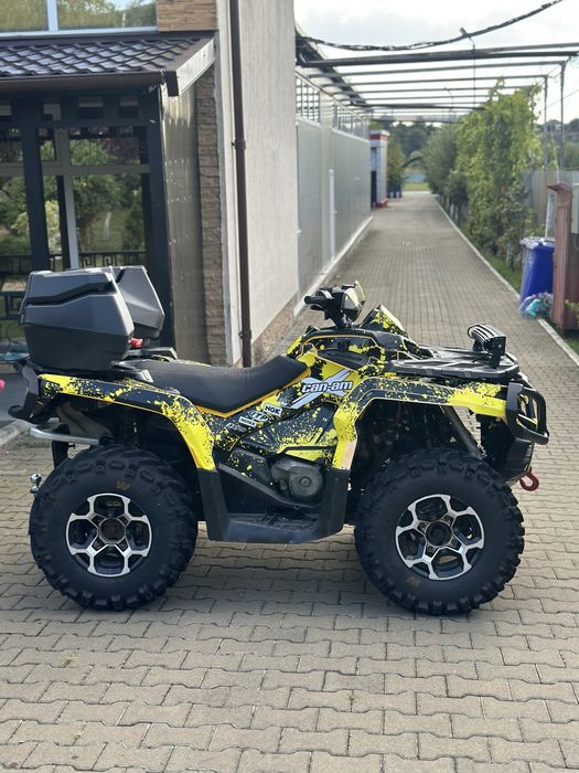 Can-am Outlander 1000 XT inmatriculat nr negre ( nu cf polaris segway )