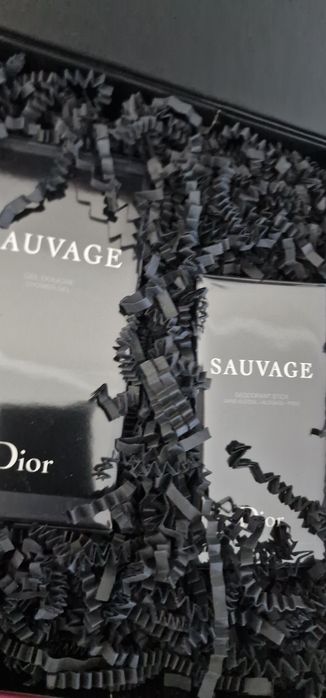 Set Dior Sauvage barbati