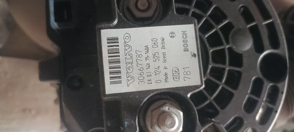 Генератор,Гур, дроссель  Volvo s80