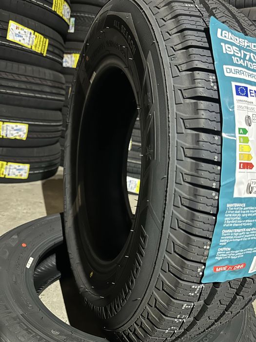Нови всесезонни бусови гуми LANDSPIDER 195/70R15C 104/102S 1957015C