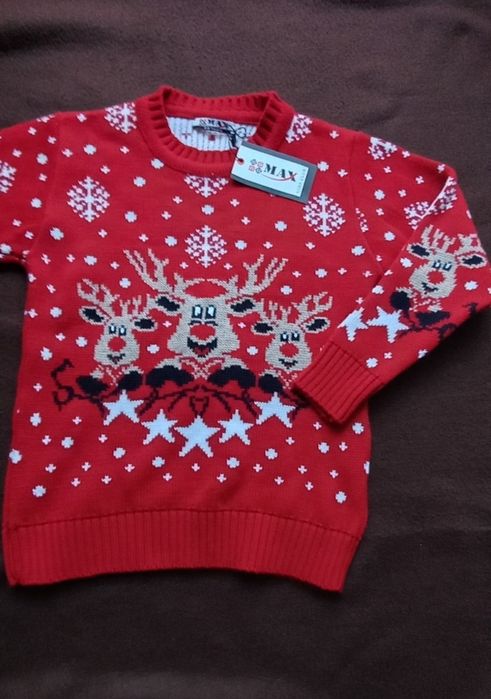 Нов коледен пуловер