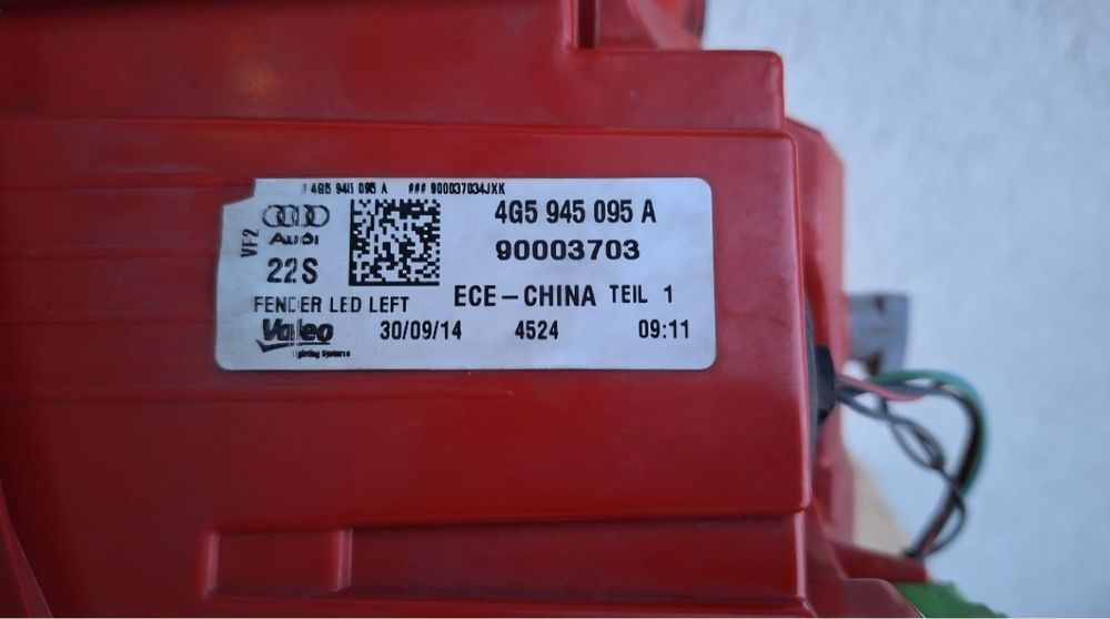 Lampa / stop stanga spate audi
