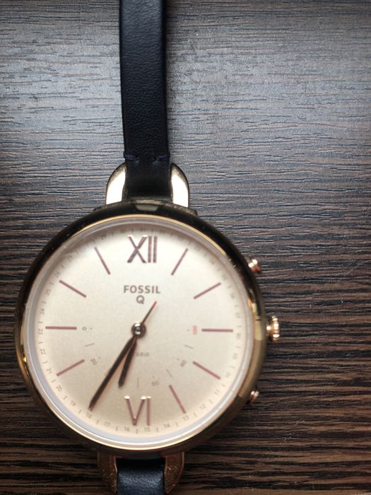 Ceas hibrid fosil dama albastru inchis