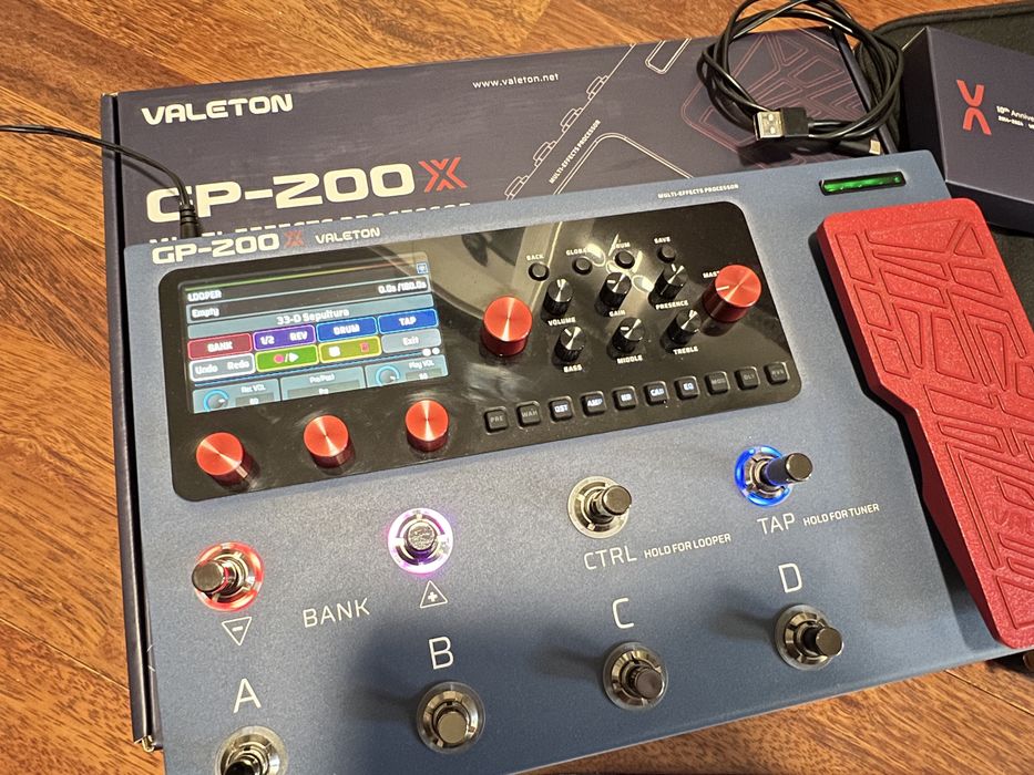 Valeton GP-200X multi-effect guitar processor