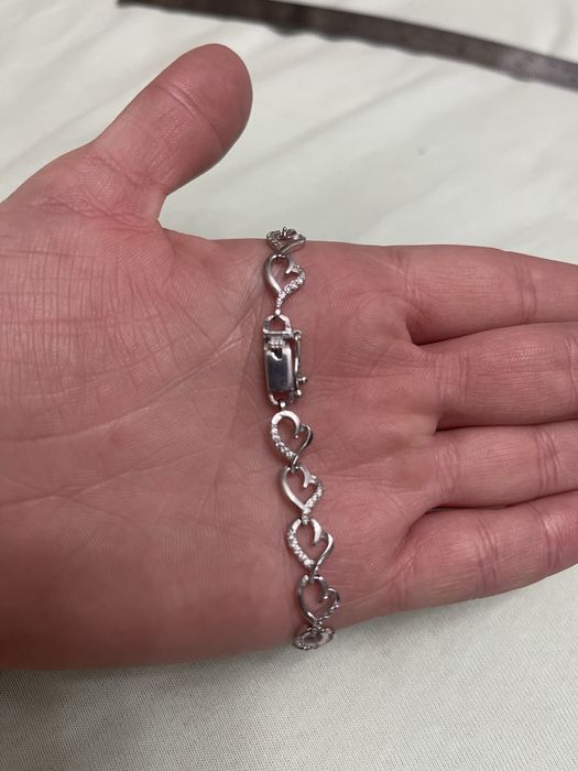 Браслет серебряный