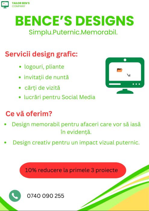 Design,Meniuri,Cărți de vizită,Flyere,Etichete,Diplome,Logouri,Bannere