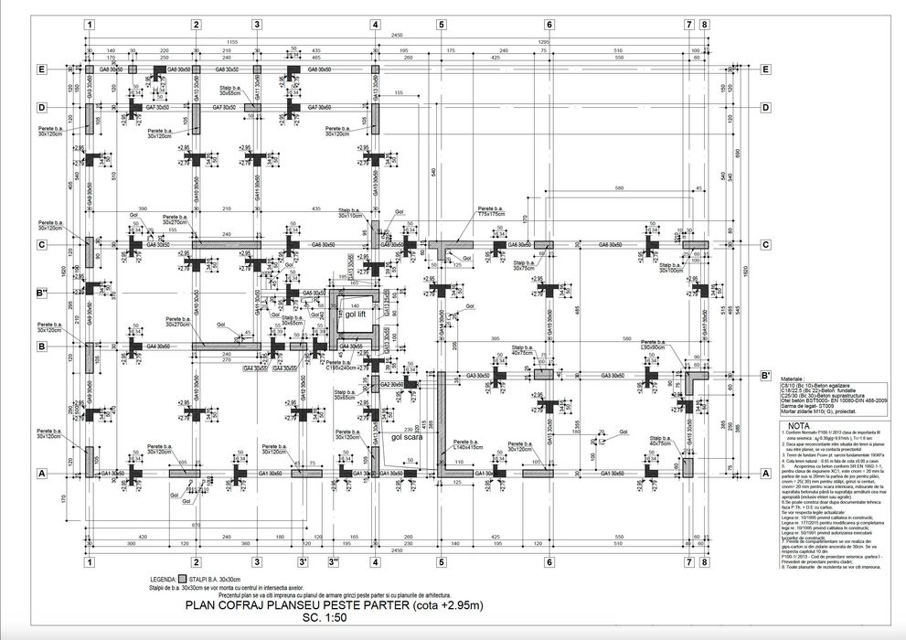 Inginer structurist – servicii complete de proiectare DTAC, P.Th, D.E.