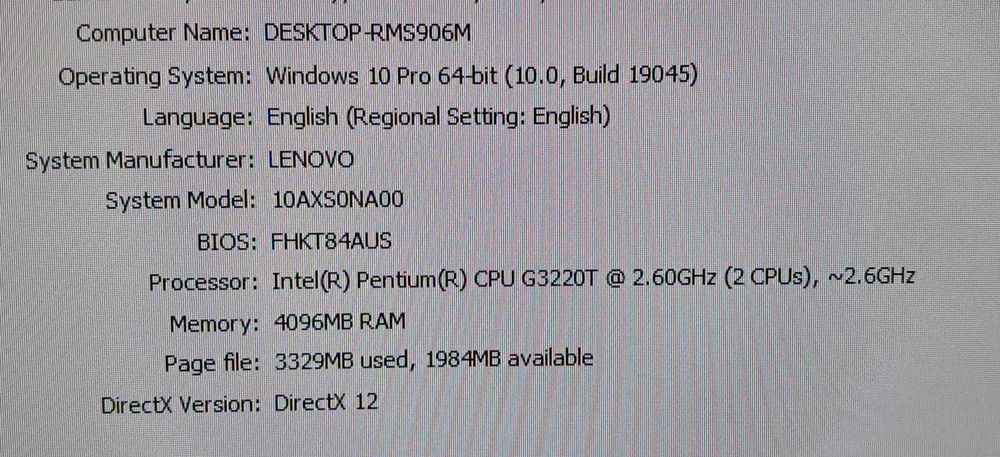 Mini PC Lenovo ThinkCentre M73