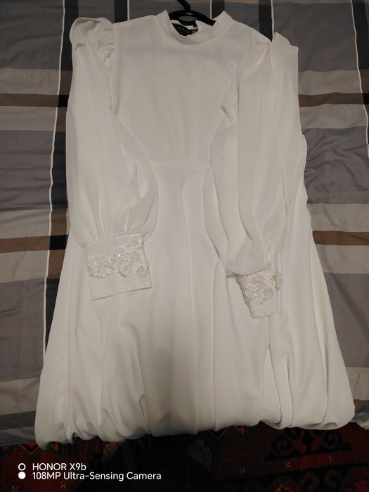 Abaya kelin ko'ylak 1 marta kiyilgan
