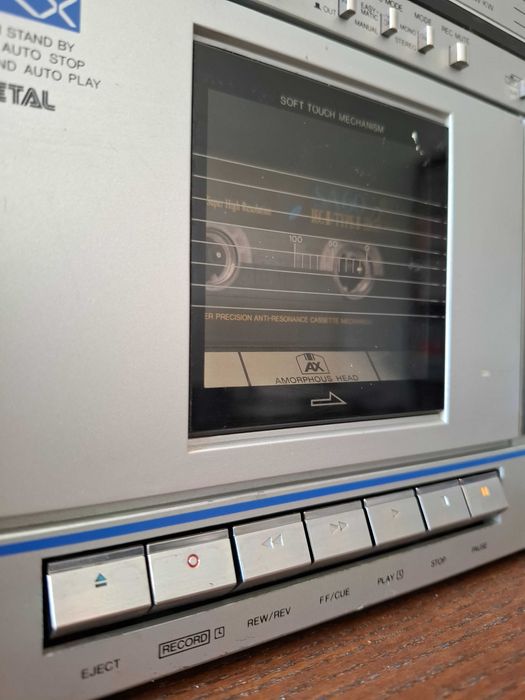 Radiocasetofon retro Panasonic RX-C60L, DEFECT